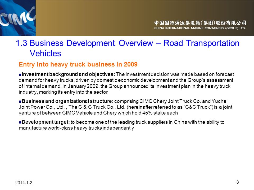 Road transport business plan